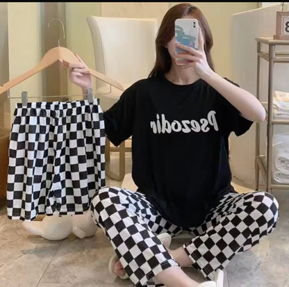 Lot de 3 ensembles pyjamas – 9 pièces à seulement
